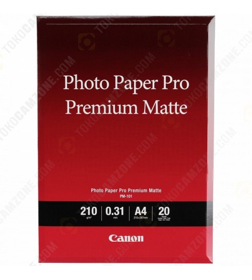 Canon Photo Paper Pro Premium Matte PM-201/A4 (20 Sheets)